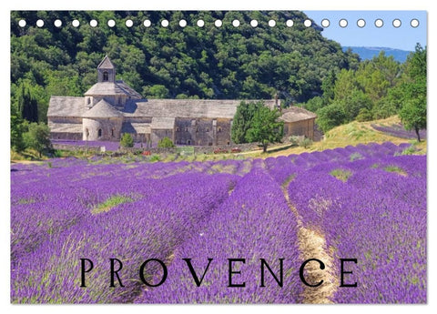 Provence (Tischkalender 2026 DIN A5 quer), CALVENDO Monatskalender