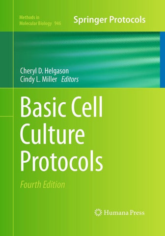 Basic Cell Culture Protocols