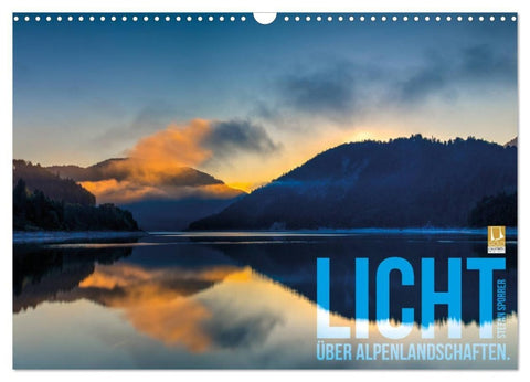 Licht über Alpenlandschaften (Wandkalender 2027 DIN A3 quer), CALVENDO Monatskalender