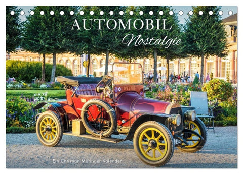Automobil Nostalgie (Tischkalender 2027 DIN A5 quer), CALVENDO Monatskalender