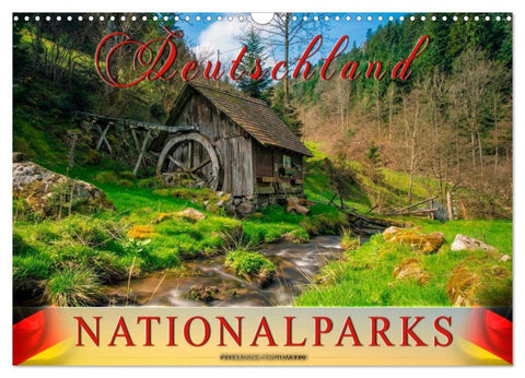 Deutschland - Nationalparks (Wandkalender 2026 DIN A3 quer), CALVENDO Monatskalender