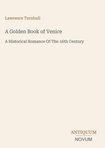 A Golden Book of Venice
