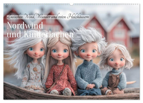 Nordwind und Kinderlachen (Wandkalender 2027 DIN A2 quer), CALVENDO Monatskalender