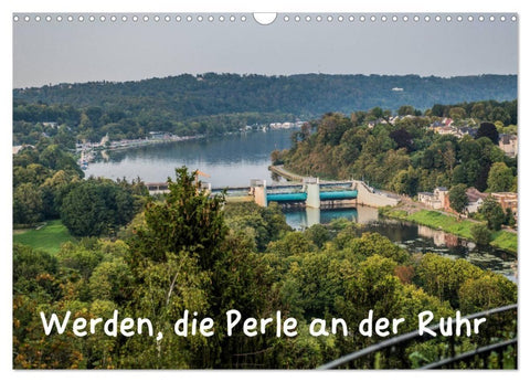 Werden, die Perle an der Ruhr (Wandkalender 2027 DIN A3 quer), CALVENDO Monatskalender