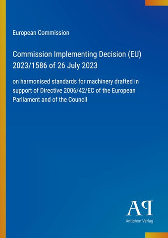 Commission Implementing Decision (EU) 2023/1586 of 26 July 2023
