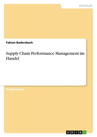 Supply Chain Performance Management im Handel