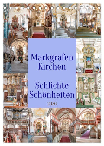 Markgrafenkirchen (Tischkalender 2026 DIN A5 hoch), CALVENDO Monatskalender