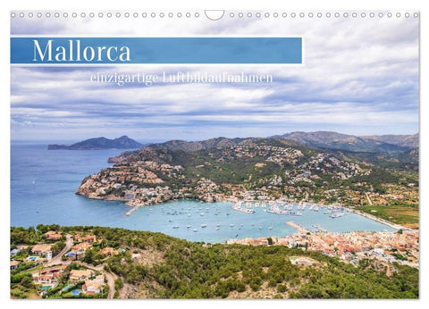 Mallorca - einzigartige Luftbildaufnahmen (Wandkalender 2027 DIN A3 quer), CALVENDO Monatskalender