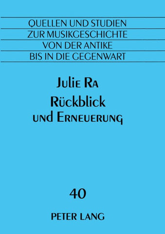 Rückblick und Erneuerung