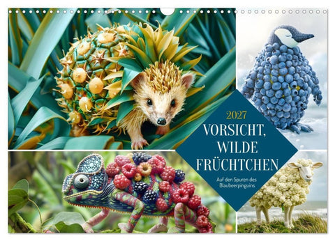 Vorsicht, Wilde Früchtchen (Wandkalender 2027 DIN A3 quer), CALVENDO Monatskalender
