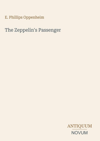 The Zeppelin's Passenger