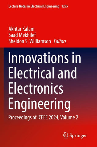Innovations in Electrical and Electronics Engineering