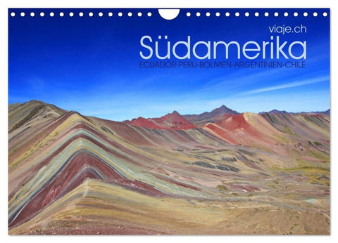 Südamerika - Viaje (Wandkalender 2027 DIN A4 quer), CALVENDO Monatskalender