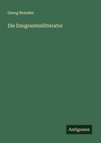 Die Emigrantenlitteratur