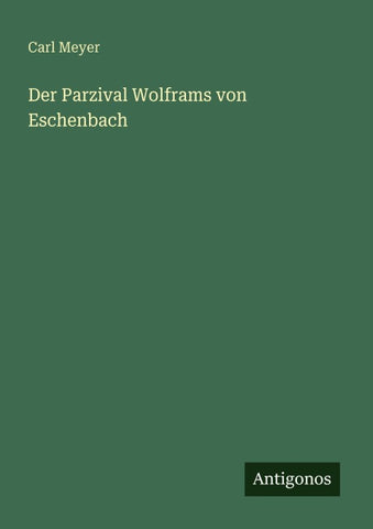 Der Parzival Wolframs von Eschenbach