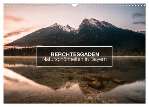 Berchtesgaden - Naturschönheiten in Bayern (Wandkalender 2027 DIN A3 quer), CALVENDO Monatskalender
