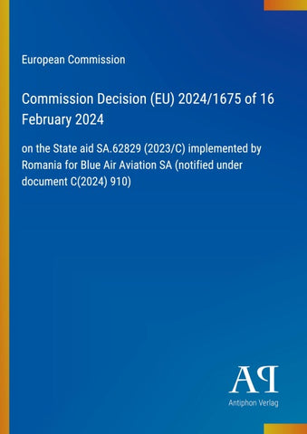 Commission Decision (EU) 2024/1675 of 16 February 2024