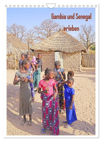 Gambia und Senegal erleben (Wandkalender 2027 DIN A4 hoch), CALVENDO Monatskalender