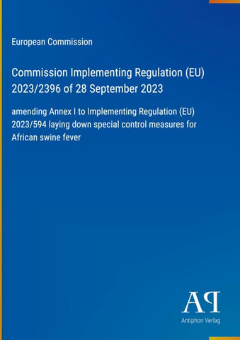 Commission Implementing Regulation (EU) 2023/2396 of 28 September 2023