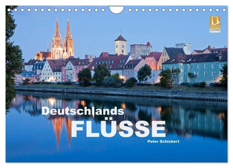 Deutschlands Flüsse (Wandkalender 2027 DIN A4 quer), CALVENDO Monatskalender