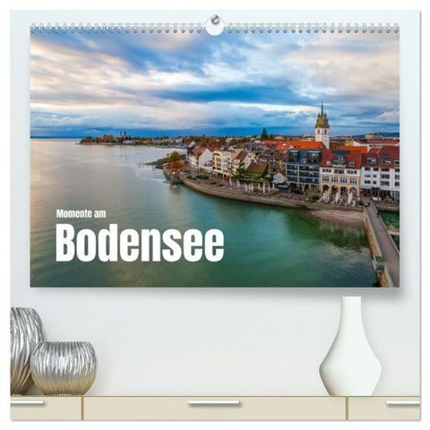 Momente am Bodensee (hochwertiger Premium Wandkalender 2027 DIN A2 quer), Kunstdruck in Hochglanz