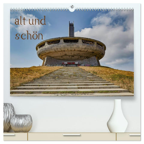 alt und schön (hochwertiger Premium Wandkalender 2027 DIN A2 quer), Kunstdruck in Hochglanz