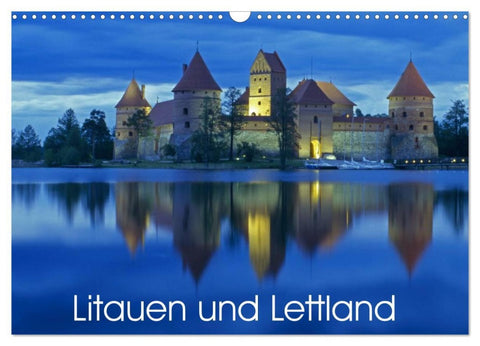 Litauen und Lettland (Wandkalender 2026 DIN A3 quer), CALVENDO Monatskalender