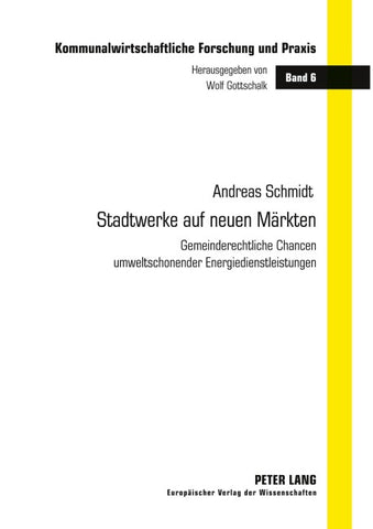 Stadtwerke auf neuen Märkten