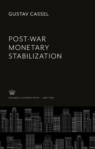 Post-War Monetary Stabilization