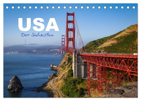 USA - Der Südwesten (Tischkalender 2026 DIN A5 quer), CALVENDO Monatskalender