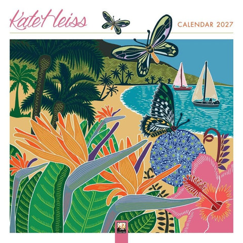 Kate Heiss Kunstkalender 2027 – Original Flame Tree Publishing-Kalender [Kalender]