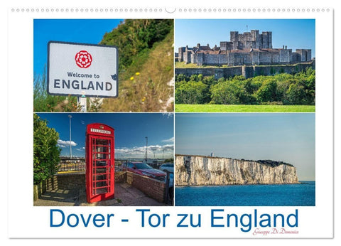 Dover - Tor zu England (Wandkalender 2027 DIN A2 quer), CALVENDO Monatskalender