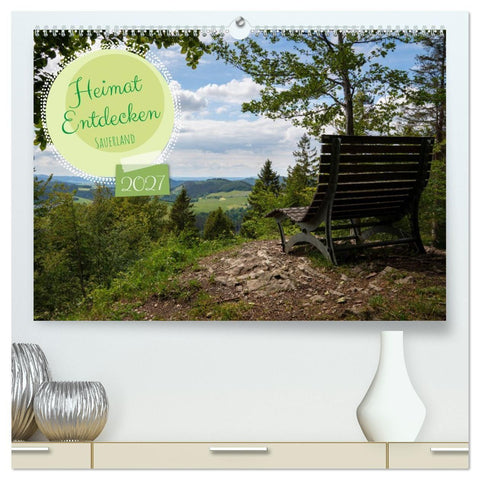Heimat Entdecken: Sauerland (hochwertiger Premium Wandkalender 2027 DIN A2 quer), Kunstdruck in Hochglanz
