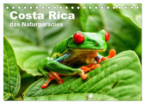 Costa Rica - das Naturparadies (Tischkalender 2027 DIN A5 quer), CALVENDO Monatskalender