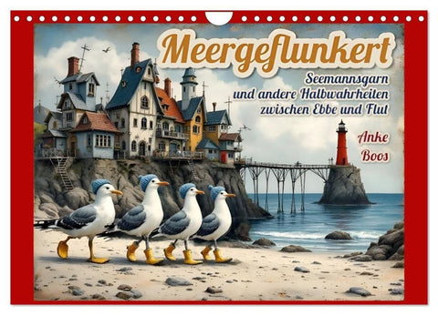 Meergeflunkert (Wandkalender 2027 DIN A4 quer), CALVENDO Monatskalender