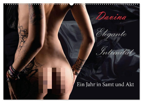 Elegante Intimität (Wandkalender 2027 DIN A2 quer), CALVENDO Monatskalender