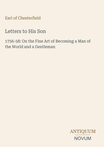 Letters to His Son
