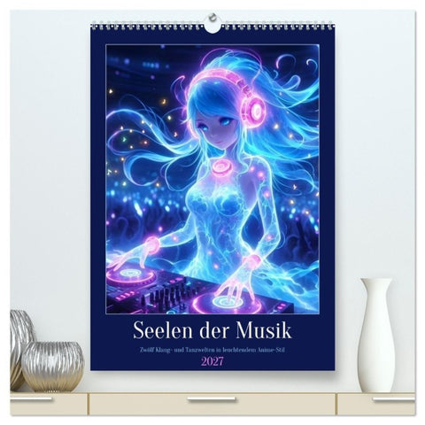 Seelen der Musik (hochwertiger Premium Wandkalender 2027 DIN A2 hoch), Kunstdruck in Hochglanz