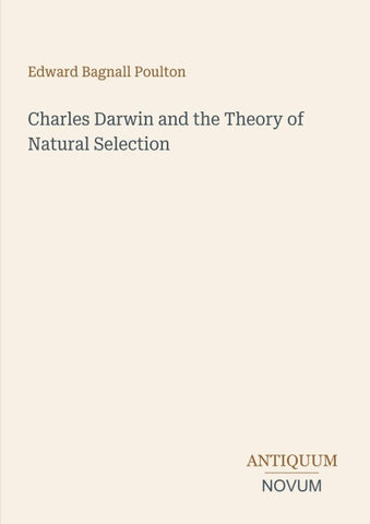 Charles Darwin and the Theory of Natural Selection