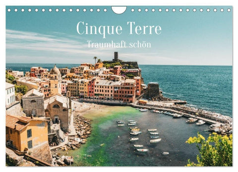Cinque Terre - Traumhaft schön (Wandkalender 2027 DIN A4 quer), CALVENDO Monatskalender
