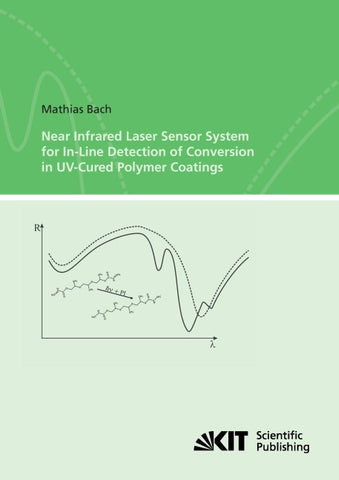 Near Infrared Laser Sensor System for In-Line Detection of Conversion in UV-Cured Polymer Coatings