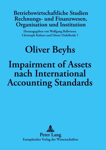 Impairment of Assets nach International Accounting Standards