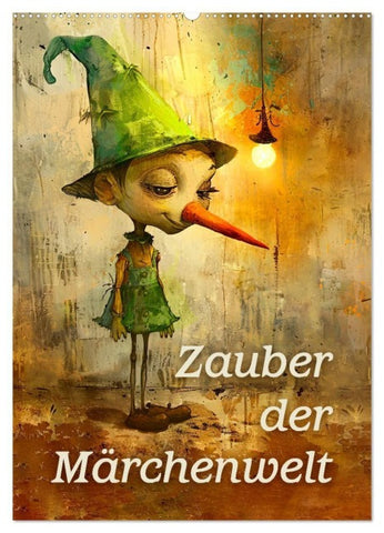 Zauber der Märchenwelt (Wandkalender 2027 DIN A2 hoch), CALVENDO Monatskalender