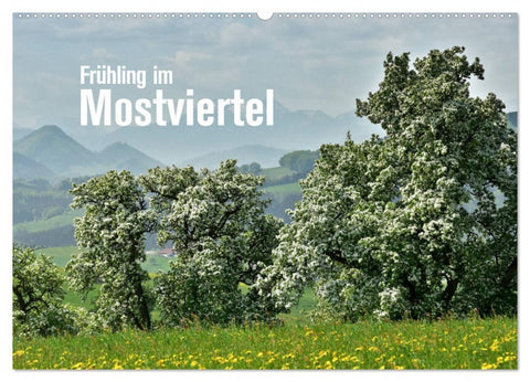 Frühling im Mostviertel (Wandkalender 2026 DIN A2 quer), CALVENDO Monatskalender