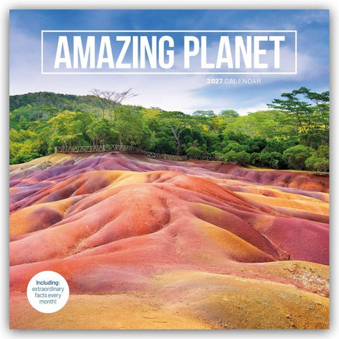 Amazing Planet – Fantastische Erde 2027 – Wand-Kalender