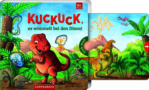 Zieh mal! Kuckuck, es wimmelt bei den Dinos!