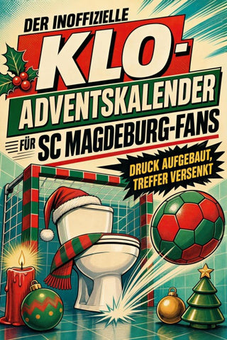 Der inoffizielle Klo-Adventskalender für SC Magdeburg-Fans