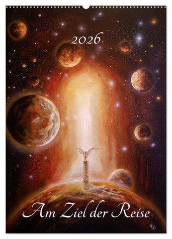 Am Ziel der Reise (Wandkalender 2026 DIN A2 hoch), CALVENDO Monatskalender