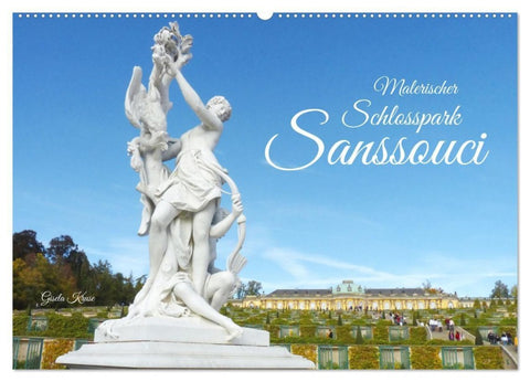 Malerischer Schlosspark Sanssouci (Wandkalender 2027 DIN A2 quer), CALVENDO Monatskalender