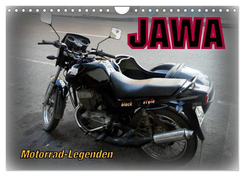 Motorrad-Legenden: JAWA (Wandkalender 2027 DIN A4 quer), CALVENDO Monatskalender